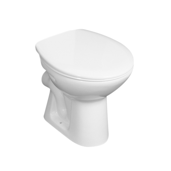 Приставной унитаз Zeta 35,5х48 см, горизонтальный выпуск