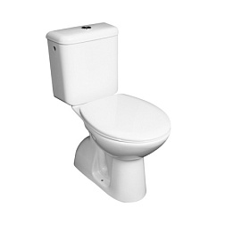 Унитаз-компакт Zeta 35,5х64,5 см, вертикальный выпуск, нижняя подводка, без сиденья 8253970002421 Jika